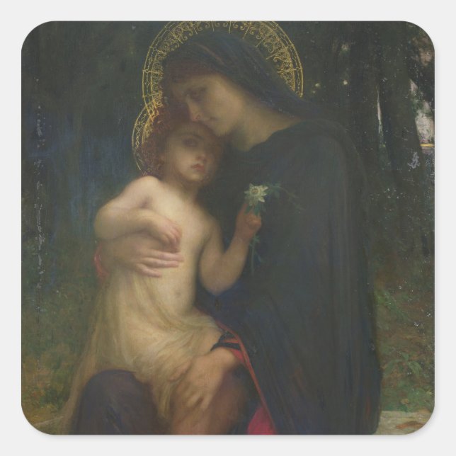 Adesivo Quadrado L'Addolorata (Frente)