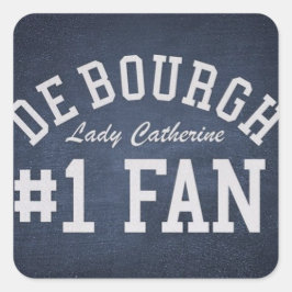 Adesivo Quadrado Lady Catherine de Bourgh #1 Fan