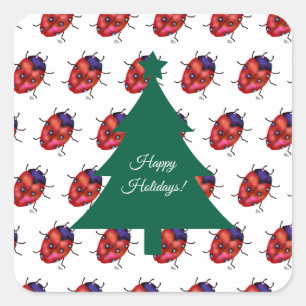 ADESIVO QUADRADO LADYBUG ART