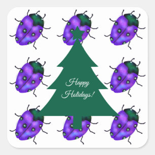 ADESIVO QUADRADO LADYBUG ART