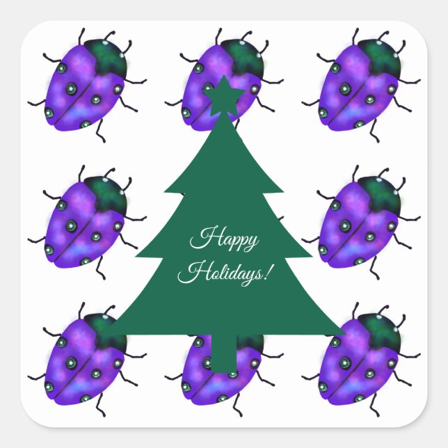 ADESIVO QUADRADO LADYBUG ART (Frente)