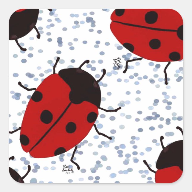 ADESIVO QUADRADO LADYBUGS (Frente)