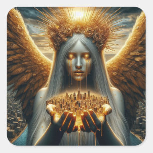 Adesivo Quadrado Lágrimas para a cidade dos anjos