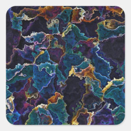 Adesivo Quadrado Lamas De Óleo