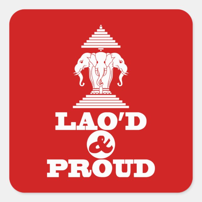 ADESIVO QUADRADO LAO'D E ORGULHO (Frente)
