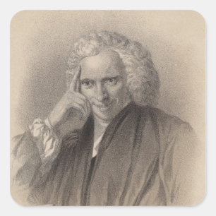 Adesivo Quadrado Laurence Sterne