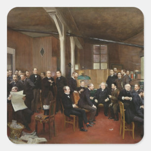 Adesivo Quadrado Le Giro DES Debats, 1889