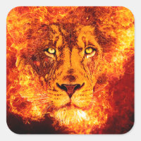 Leão flamejante de Judah