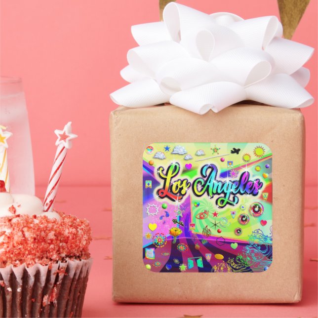 Adesivo Quadrado Legal Energy Sticker (Festa)