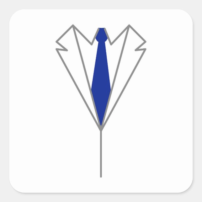 Adesivo Quadrado Legitimate Business Penguins sticker (Frente)