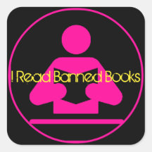 Leio Livros Banidos: Ícone De Leitura Rosa