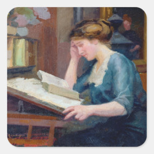 Adesivo Quadrado Leitura