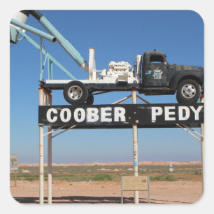Adesivo Quadrado Lembrança personalizada Pedy de Coober do interio