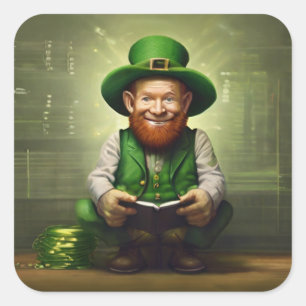 Adesivo Quadrado Leprechaun Digital Replechaun