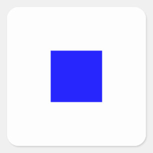 Adesivo Quadrado Letra náutica S do sinal da bandeira (serra)