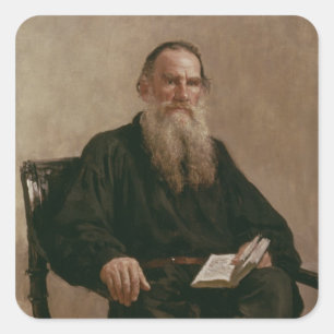 Adesivo Quadrado lev Tolstoy 1887