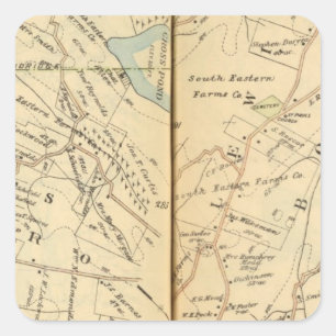 Adesivo Quadrado Lewisboro, Nova Iorque