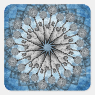 Adesivo Quadrado Liberdade econômica