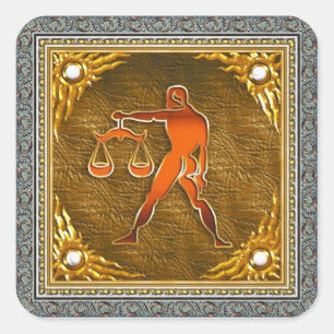 Adesivo Quadrado Libra Sticker