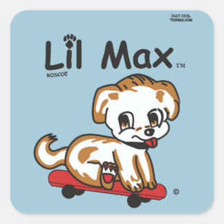 Adesivo Quadrado Lil Max Sticker