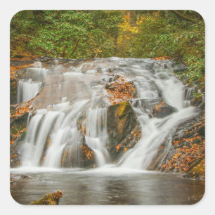 Adesivo Quadrado Linda cachoeira dos Duques rifa em N. Geórgia