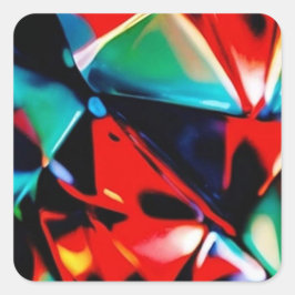 Adesivo Quadrado Linda Mia De Cores