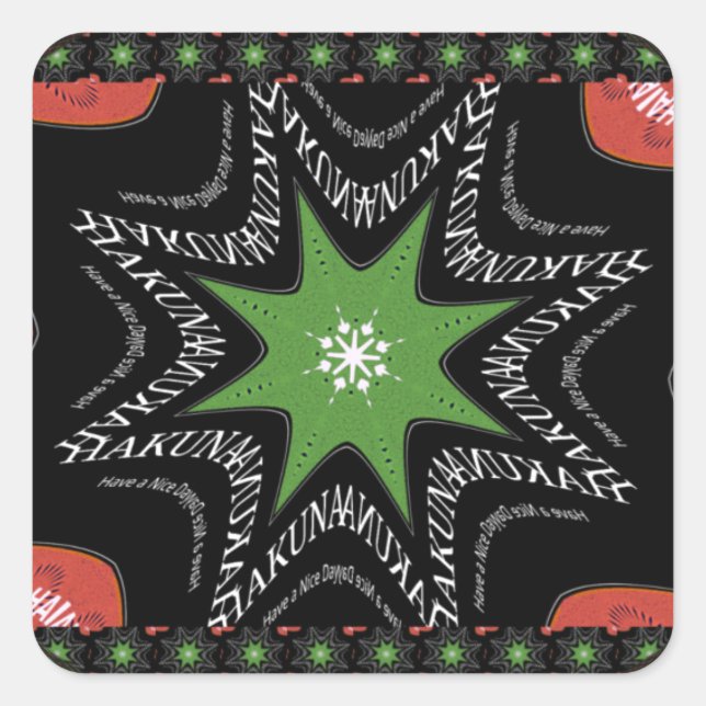 Adesivo Quadrado Lindas estrelas reluzentes vetor Impressão de fund (Frente)