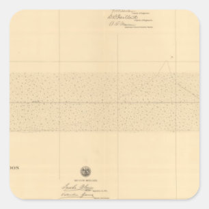 Adesivo Quadrado Linea Divisoria Entre México 1