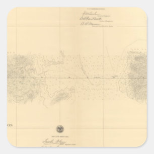 Adesivo Quadrado Linea Divisoria Entre México 5