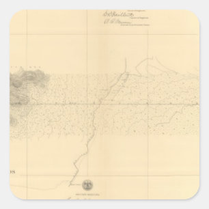 Adesivo Quadrado Linea Divisoria Entre México 7