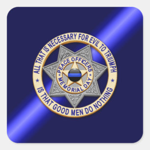 Adesivo Quadrado Linha Azul Fino