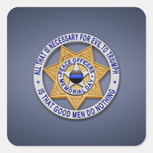 Adesivo Quadrado Linha Azul Fino