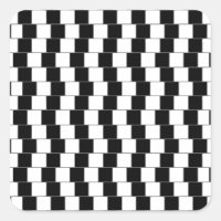 Linhas de ilusão óptica quadradas pretas