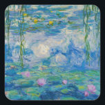 Adesivo Quadrado Lírios, 1916-1919, por Claude Monet<br><div class="desc">Claude Monet - Waterlily,  1916-1919. Oscar-Claude Monet (1840-1926) foi pintor e fundador francês da pintura impressionista que é vista como um precursor chave do modernismo,  especialmente em suas tentativas de pintar a natureza à medida que a percebia.</div>