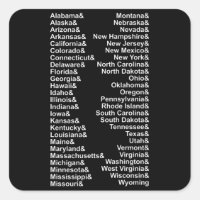 Lista de Ampersand dos 50 Estados EUA