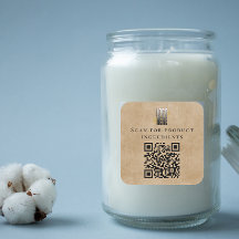 Lista de componentes do código QR profissional par