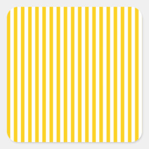 Adesivo Quadrado Listras - branco e amarelo da tangerina