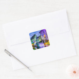 Adesivo Quadrado Little Veneice Colmar