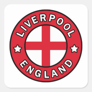 Adesivo Quadrado Liverpool England