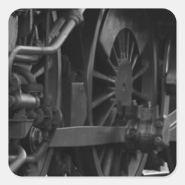 Adesivo Quadrado Locomotive Mechanical School