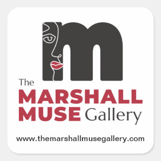 Adesivo Quadrado Logotipo da Galeria Marshall Muse