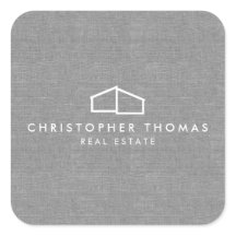 Logotipo residencial moderno Imobiliário, Linhagem