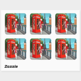 Adesivo Quadrado London Calling