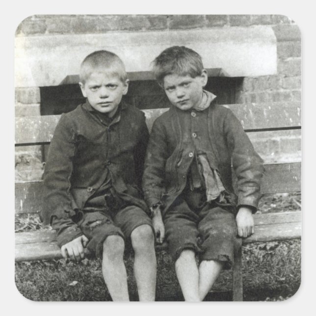 Adesivo Quadrado London Slums, The Boys (Frente)