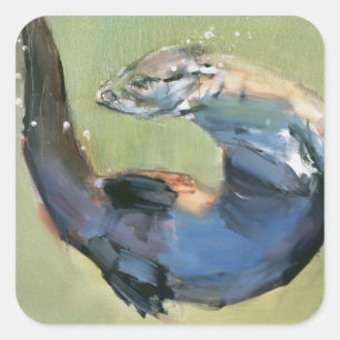 Adesivo Quadrado Lontra 2003