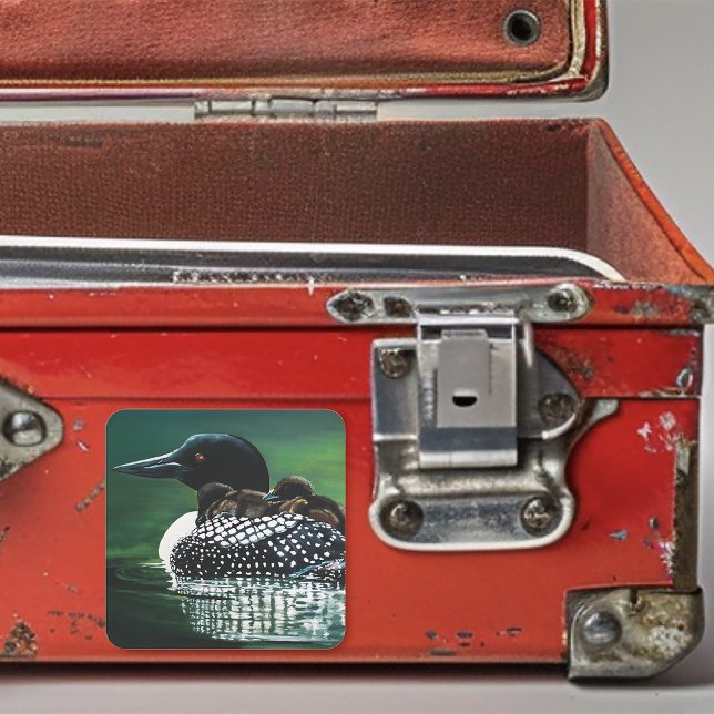 Adesivo Quadrado Loon Family Outing (Criador carregado)