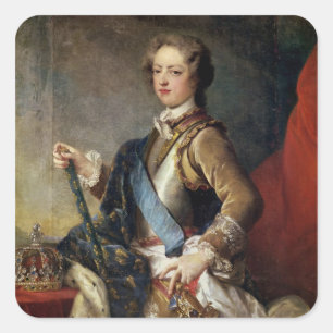 Adesivo Quadrado Louis 15 envelhecidos XV, depois de 1725