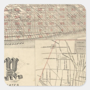 Adesivo Quadrado Louis, Missouri