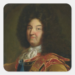 Adesivo Quadrado Louis XIV