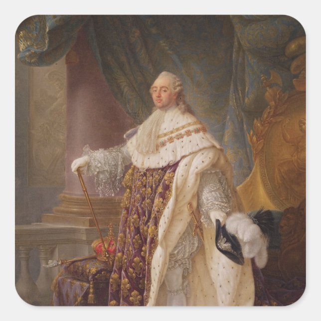 Adesivo Quadrado Louis XVI (Frente)